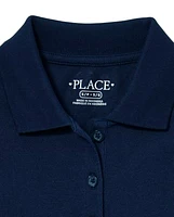 Girls Uniform Pique Polo 2-Pack