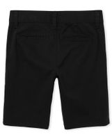 Girls Uniform Stretch Chino Shorts 2-Pack