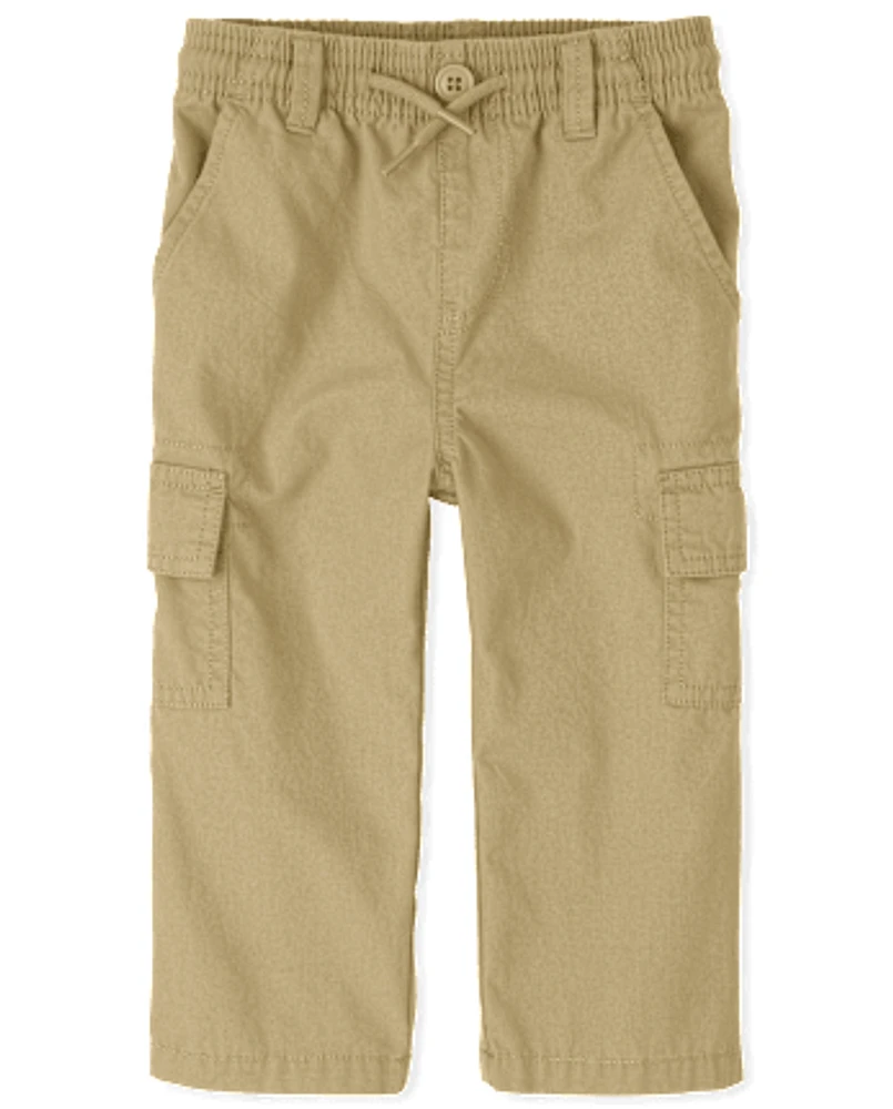 Baby And Toddler Boys Pull On Cargo Pants