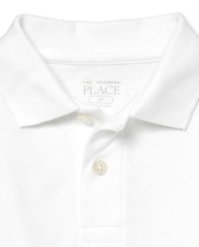 Baby And Toddler Boys Uniform Pique Polo -Pack