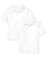 Baby And Toddler Boys Uniform Pique Polo -Pack