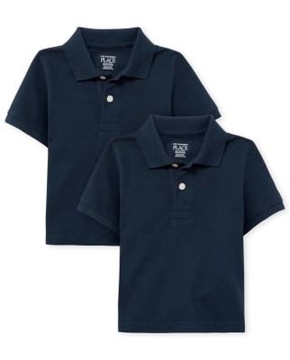 Baby And Toddler Boys Uniform Pique Polo -Pack