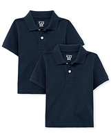 Baby And Toddler Uniform Pique Polo -Pack