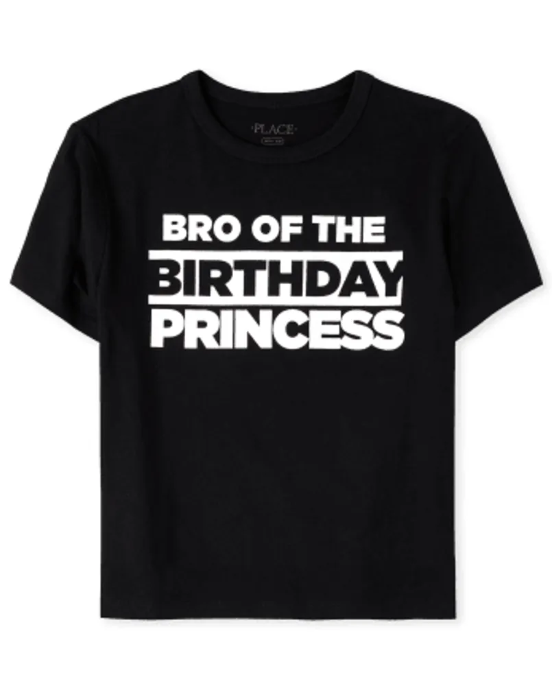 Boys Matching Family Birthday Graphic Tee