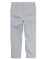 Boys Uniform Stretch Straight Chino Pants