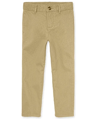 Boys Uniform Stretch Relaxed Chino Pants