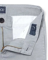 Boys Uniform Stretch Relaxed Straight Chino Pants