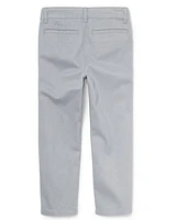 Boys Uniform Stretch Relaxed Straight Chino Pants