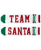 Lot de 2 paires de chaussettes confortables Team Santa unisexe pour adulte