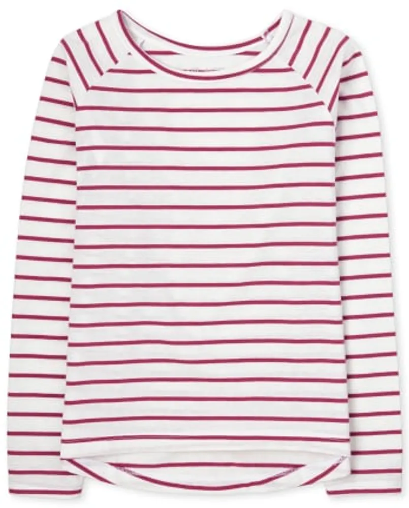 Girls Striped Tee Shirt