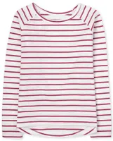 Girls Striped Tee Shirt