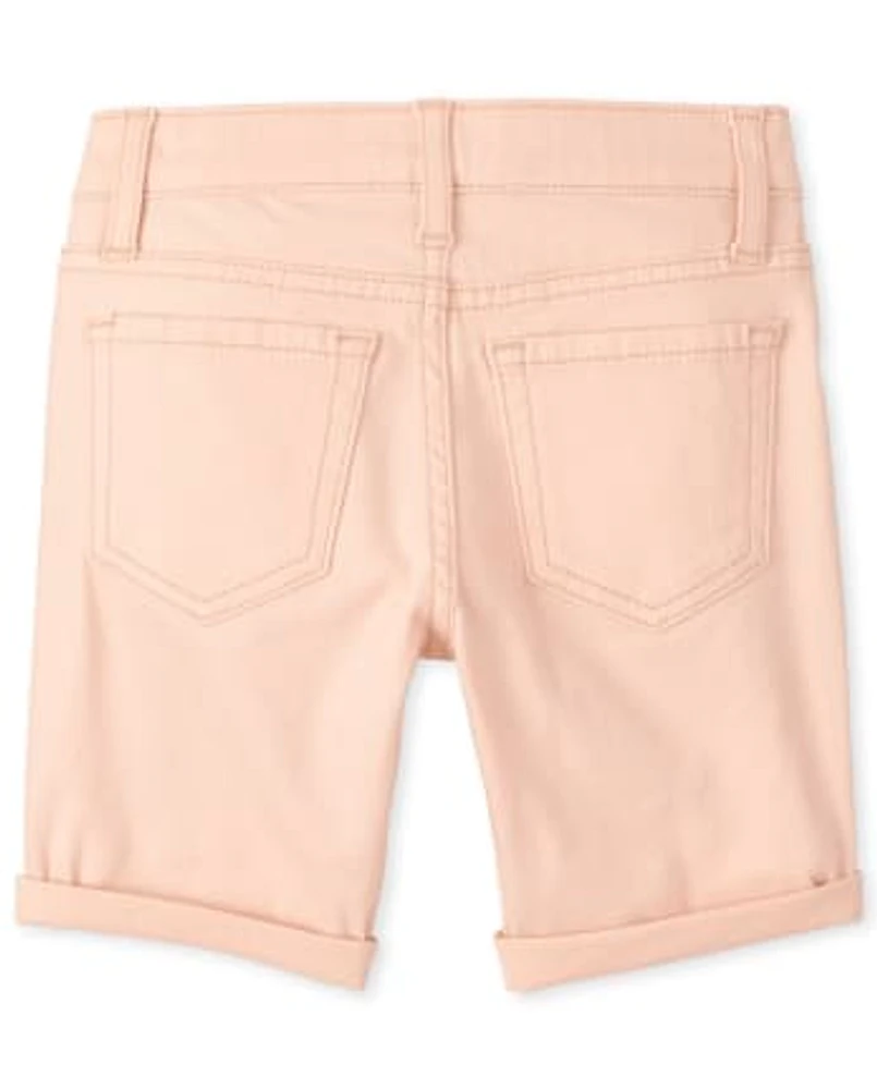 Short écumoire en sergé pour fille