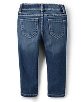 Lot de 2 jeans skinny pour bébés et petites filles