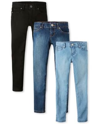 Girls Basic Super Skinny Jeans -Pack