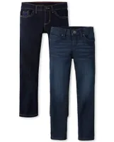 Girls Skinny Jeans 2-Pack