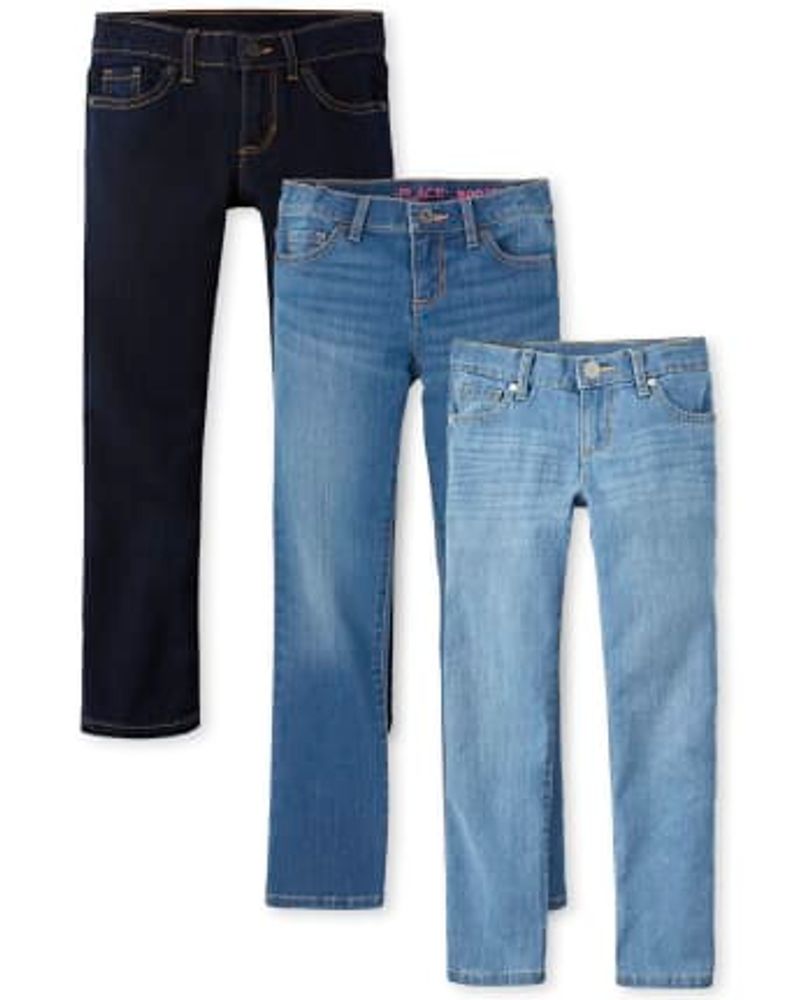 Girls Skinny Jeans 3-Pack