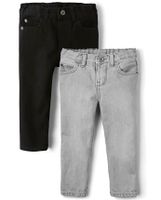 Baby And Toddler Boys Skinny Jeans -Pack