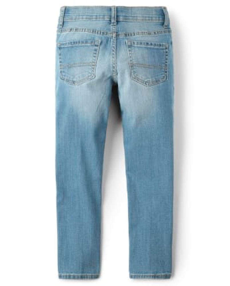 Boys Basic Stretch Straight Jeans -Pack