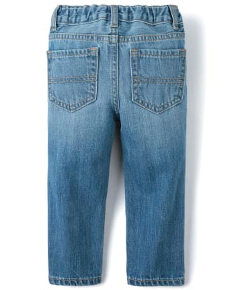 Baby And Toddler Boys Straight Jeans -Pack