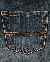 Lot de 2 jeans à jambe semi-évasée garçon