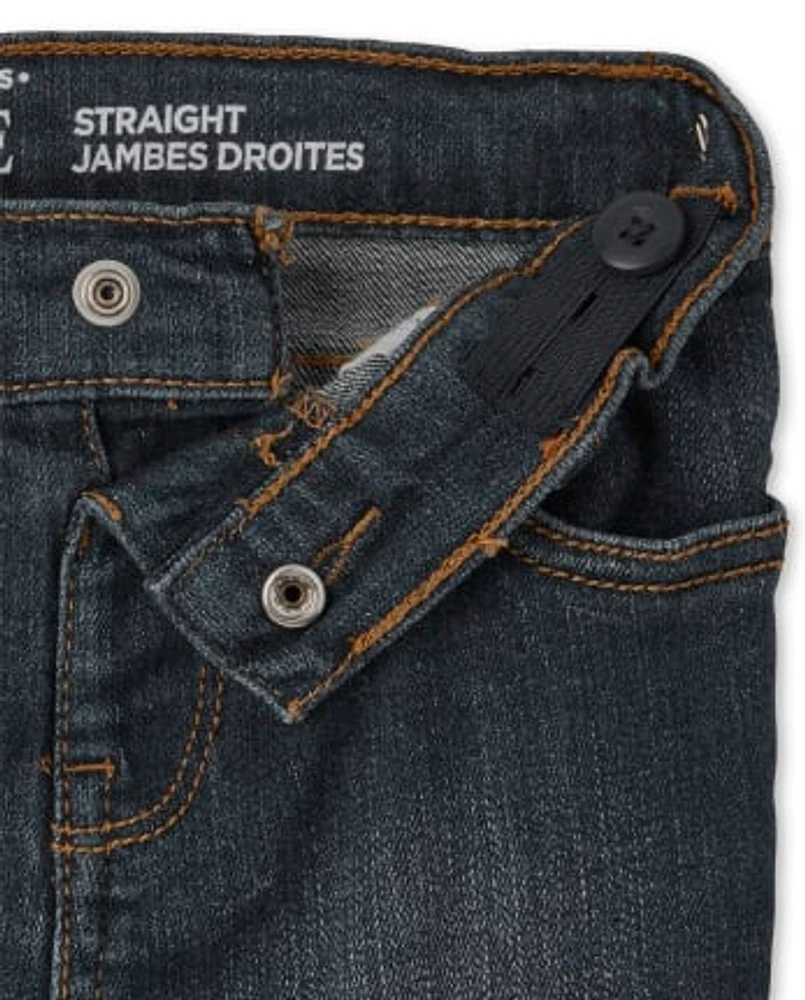 Baby And Toddler Boys Straight Jeans 2-Pack