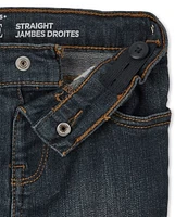 Baby And Toddler Boys Straight Jeans 3-Pack