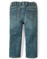 Baby And Toddler Boys Non-Stretch Bootcut Jeans 2-Pack