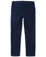 Girls Uniform Stretch Bootcut Chino Pants 2-Pack