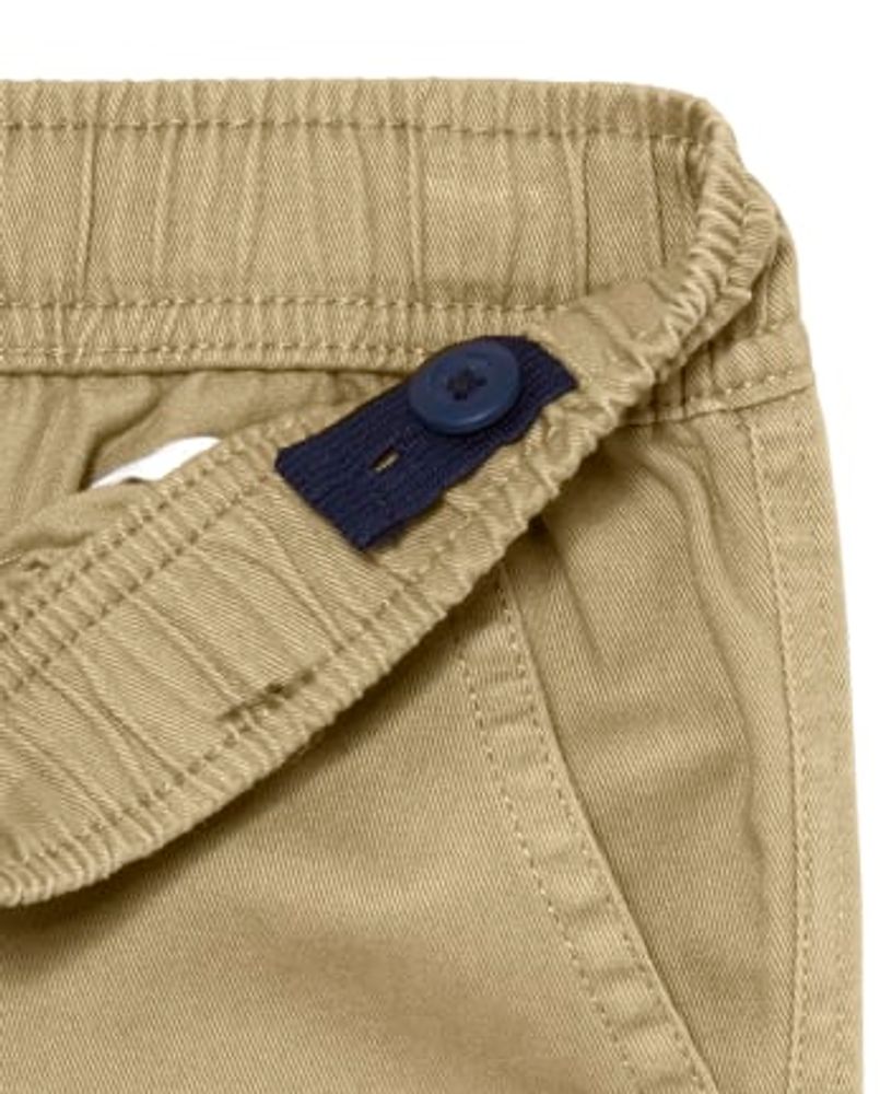 Boys Pull On Cargo Pants -Pack