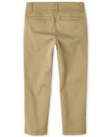 Boys Uniform Stretch Skinny Chino Pants -Pack