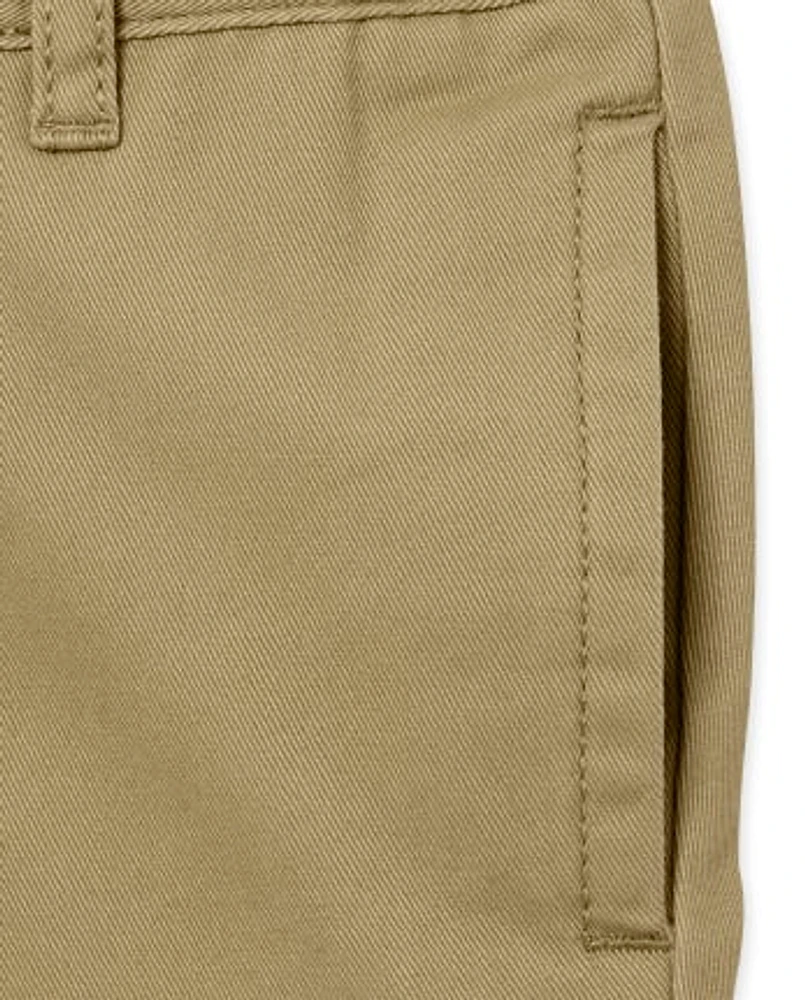 Lot de 2 pantalons chino droits pour bébé et tout-petit garçon