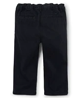 Lot de 2 pantalons chino droits pour bébé et tout-petit garçon