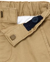 Lot de 2 pantalons chino droits et extensibles pour bébés tout-petits garçons