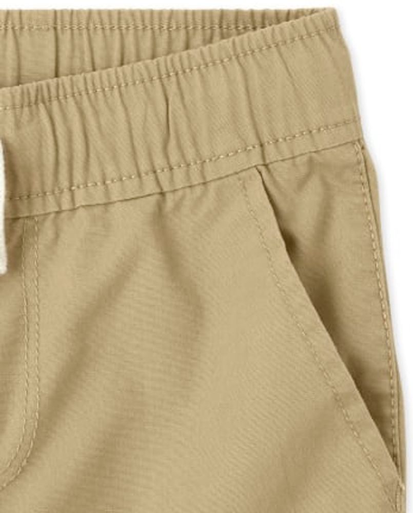 Boys Pull On Jogger Shorts 3-Pack