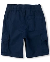 Boys Pull On Cargo Shorts 4-Pack