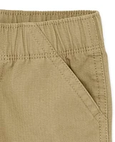 Lot de 2 shorts cargo à enfiler pour bébés et tout-petits garçons