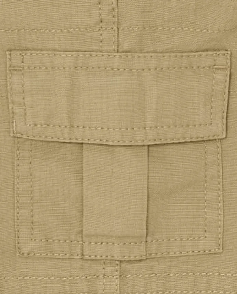 Lot de 2 shorts cargo à enfiler pour bébés et tout-petits garçons