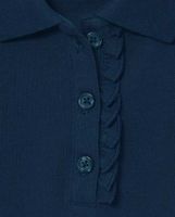 Girls Uniform Ruffle Pique Polo -Pack