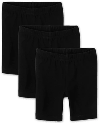 Toddler Girls Bike Shorts -Pack