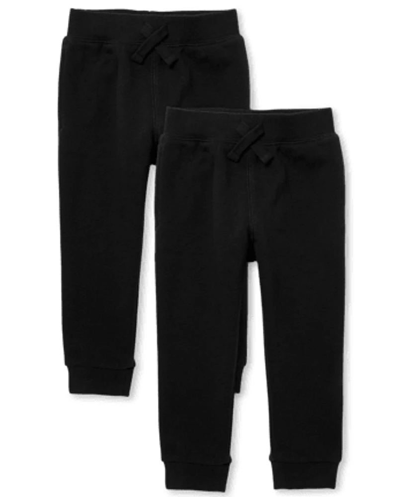 Bébé Et tout-petit molleton Pantalon de jogging 2-Pack