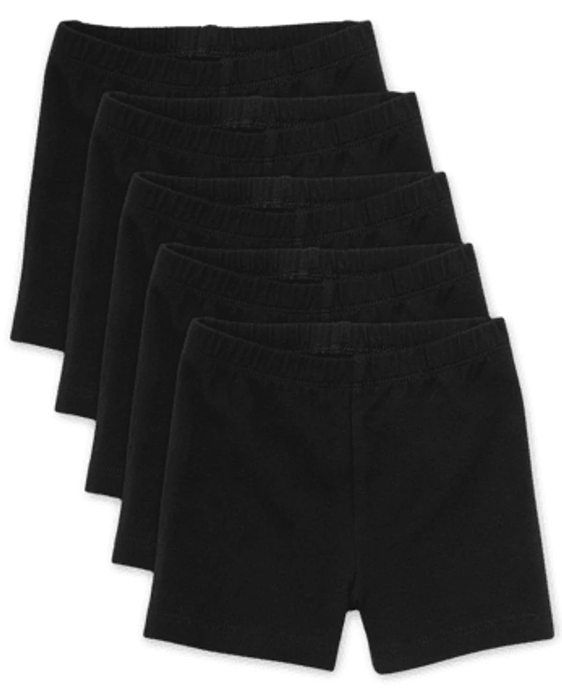 Toddler Girls Cartwheel Shorts -Pack