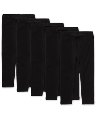 Toddler Girls Leggings 5-Pack