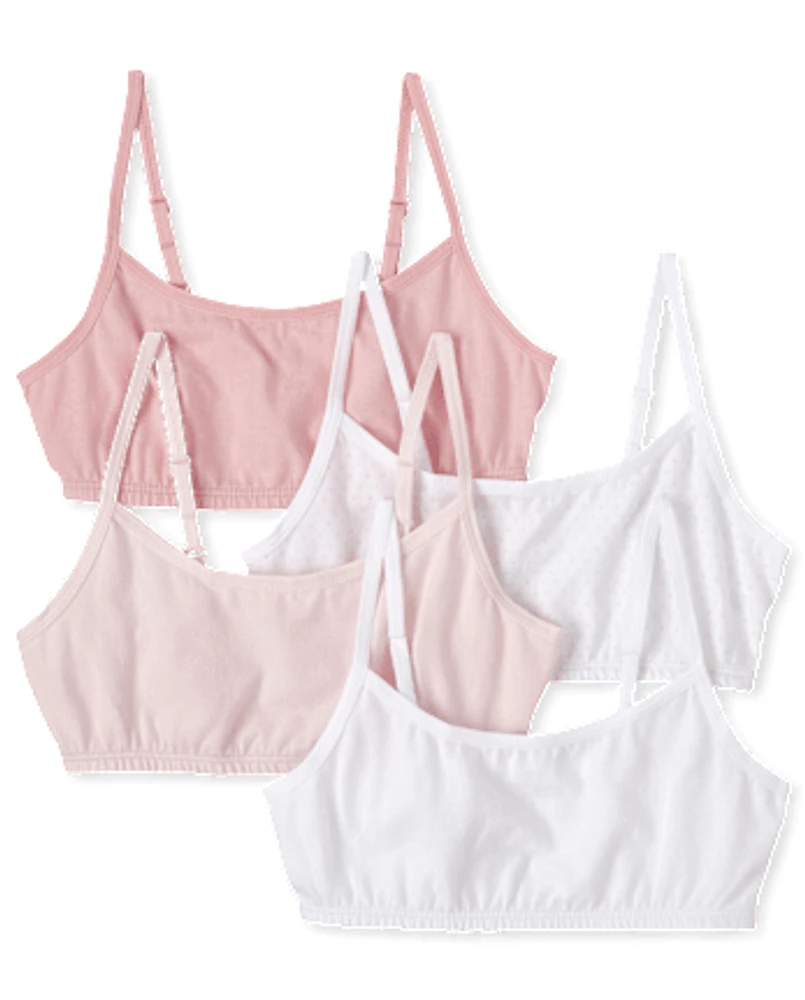 Lot de 4 bralettes pour filles