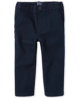 Baby And Toddler Boys Uniform Stretch Relaxed Chino Pants