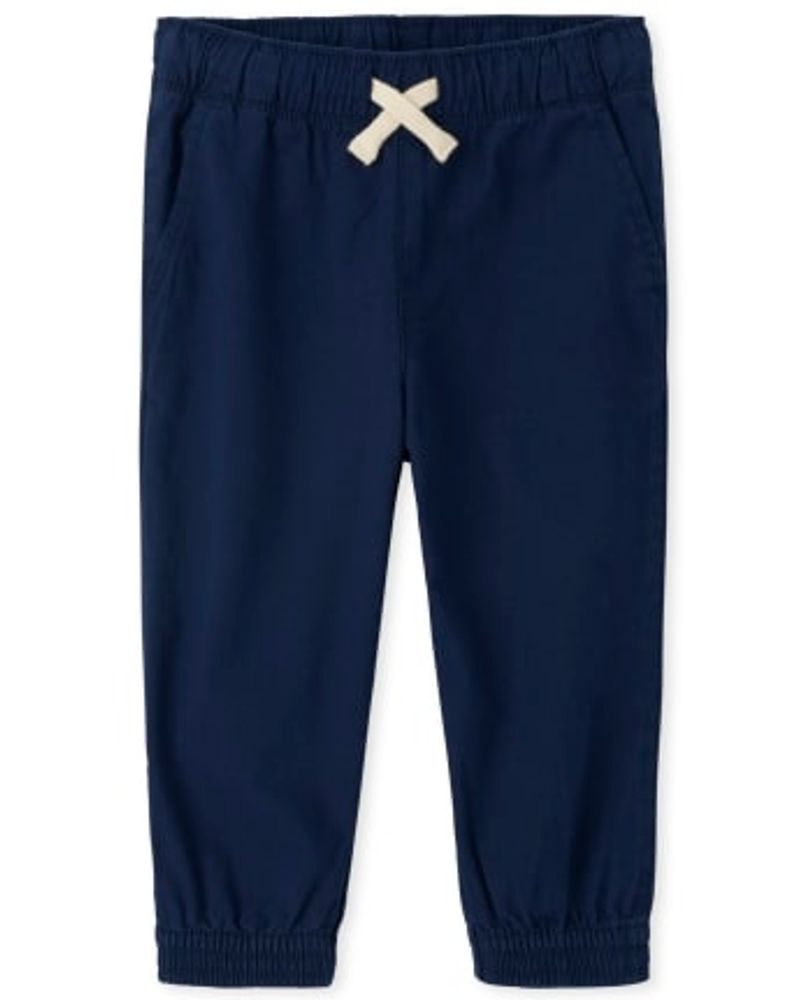 Baby And Toddler Boys Stretch Pull On Jogger Pants