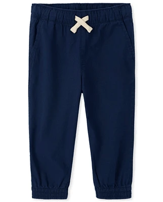 Baby And Toddler Boys Stretch Pull On Jogger Pants