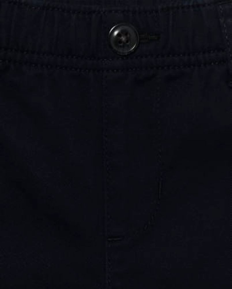 Boys Uniform Stretch Pull On Relaxed Chino Pants