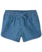 Toddler Girls Pull On Shorts 3-Pack