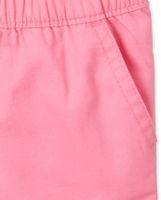 Toddler Girls Pull On Shorts 4-Pack