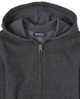 Boys Fleece Zip Up Hoodie